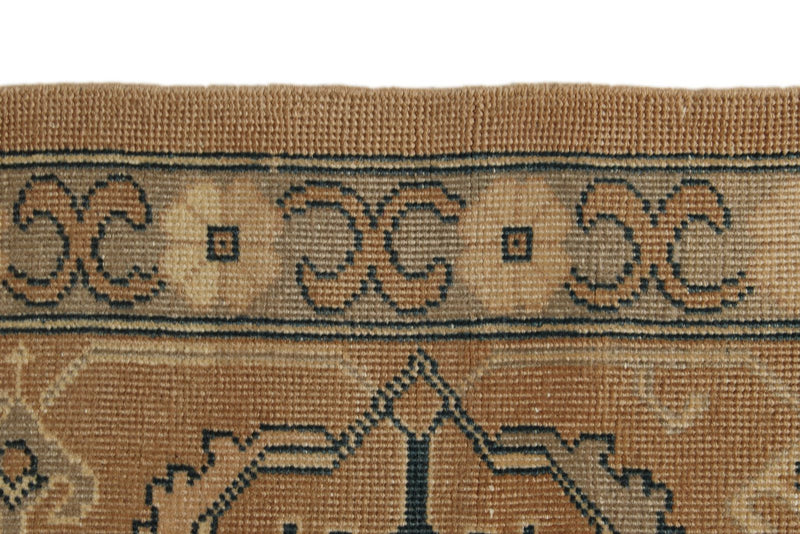 13x20 Blue and Ivory Persian Rug