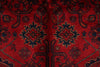5x7 Red and Navy Turkish Tribal Rug