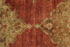 3x14 Red and Gold Turkish Tribal Runner