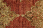 3x14 Red and Gold Turkish Tribal Runner