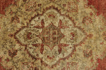 3x14 Red and Gold Turkish Tribal Runner
