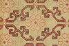 3x11 Red and Green Turkish Tribal Rug