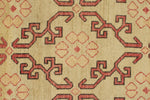 3x11 Red and Green Turkish Tribal Rug
