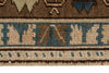 6x12 Light Blue and Brown Turkish Tribal Runner