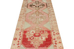 3x12 Red and Multicolor Turkish Tribal Runner