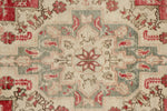 3x12 Pink and Ivory Turkish Tribal Runner
