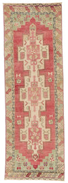 3x10 Red and Green Turkish Tribal Runner