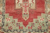 3x10 Red and Green Turkish Tribal Runner