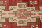 3x10 Red and Green Turkish Tribal Runner