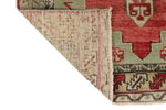 3x10 Red and Green Turkish Tribal Runner