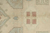 5x9 Blue and Ivory Turkish Tribal Rug