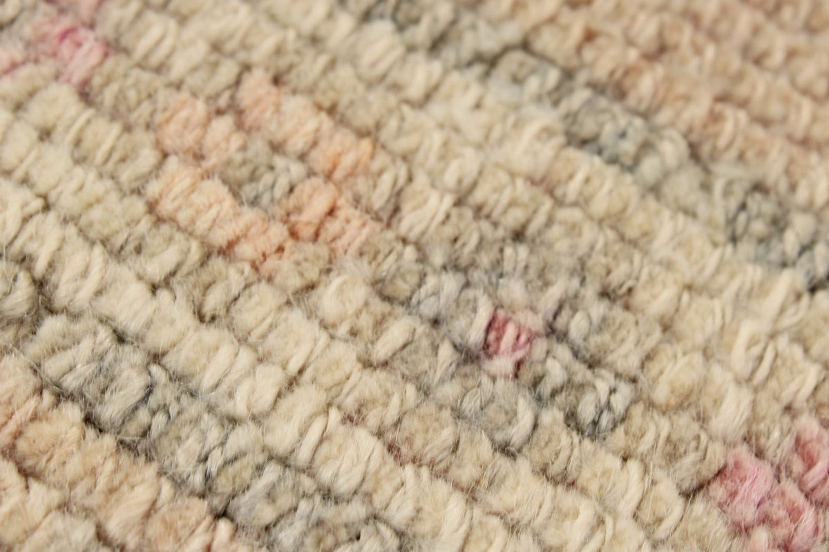 3x13 Pink and Beige Turkish Tribal Runner