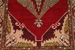4x11 Red and Green Turkish Tribal Runner