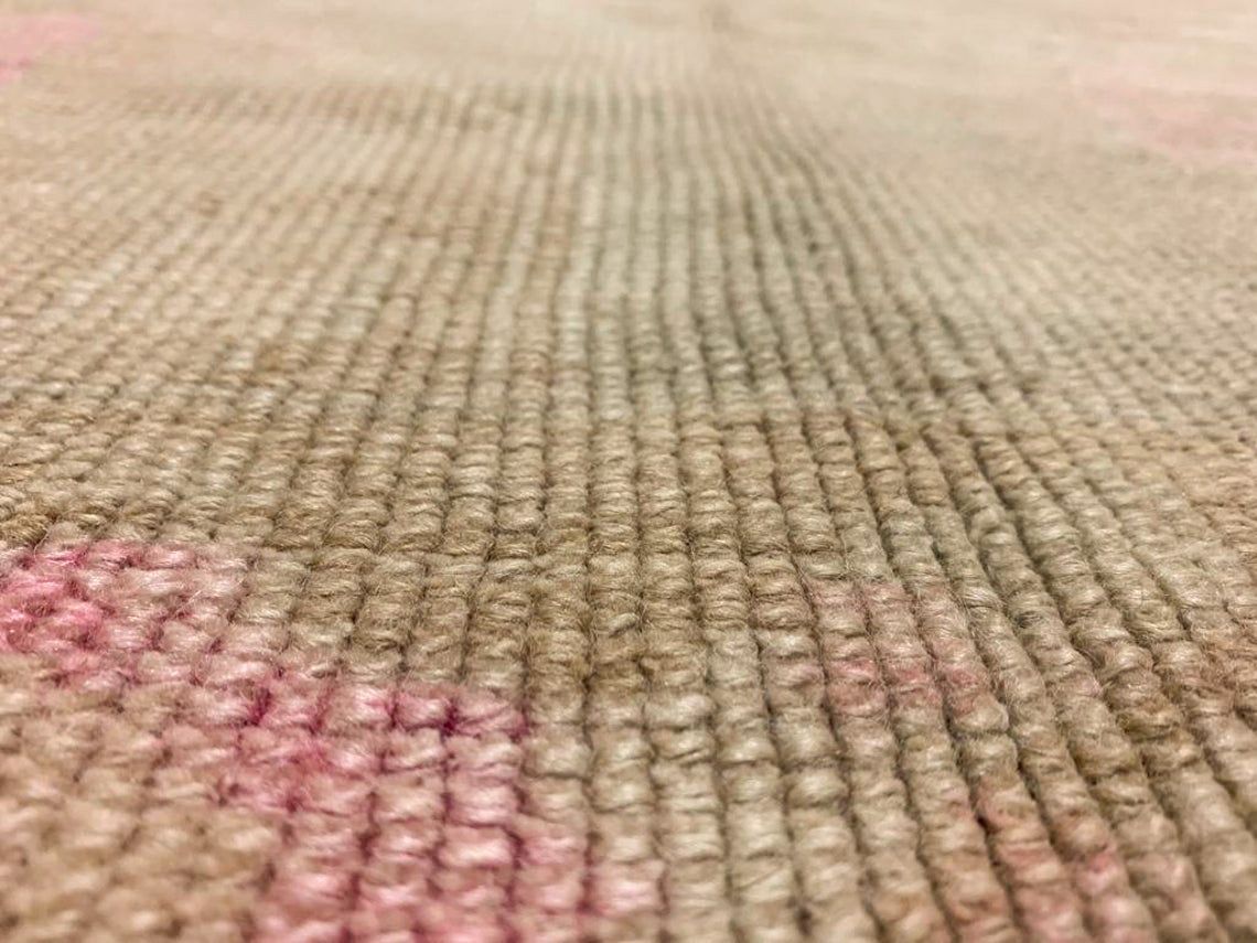 6x12 Beige and Pink Turkish Tribal Runner