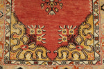 3x13 Red and Gold Turkish Tribal Runner