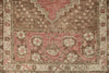 3x8 Red and Beige Turkish Tribal Runner