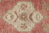 3x8 Red and Beige Turkish Tribal Runner