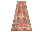 3x8 Red and Brown Turkish Tribal Runner