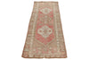 3x8 Red and Brown Turkish Tribal Runner