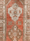 3x8 Red and Brown Turkish Tribal Runner