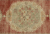 3x12 Red and Green Turkish Tribal Runner