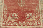 3x12 Red and Green Turkish Tribal Runner