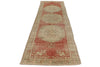 3x12 Red and Green Turkish Tribal Runner