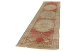 3x12 Red and Green Turkish Tribal Runner