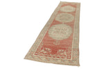 3x12 Red and Green Turkish Tribal Runner