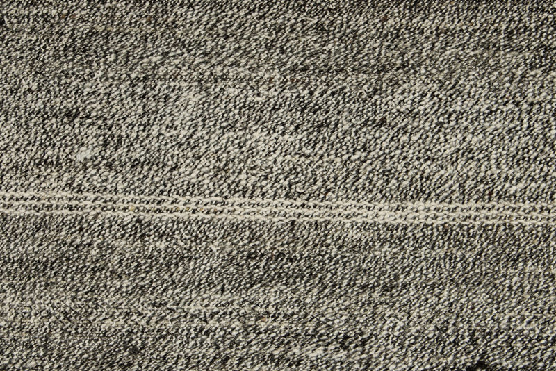 2x37 Gray and Beige Turkish Tribal Runner