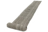 2x37 Gray and Beige Turkish Tribal Runner