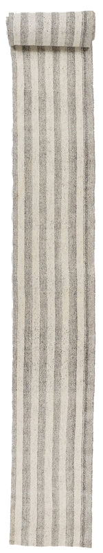 2x41 Gray and Beige Turkish Tribal Runner