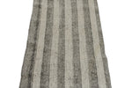 2x41 Gray and Beige Turkish Tribal Runner