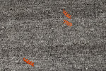 8x8 Gray and Beige Turkish Tribal Rug