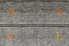 8x8 Gray and Beige Turkish Tribal Rug