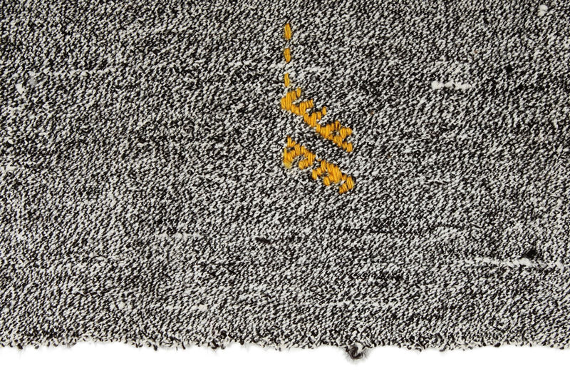 8x8 Gray and Beige Turkish Tribal Rug