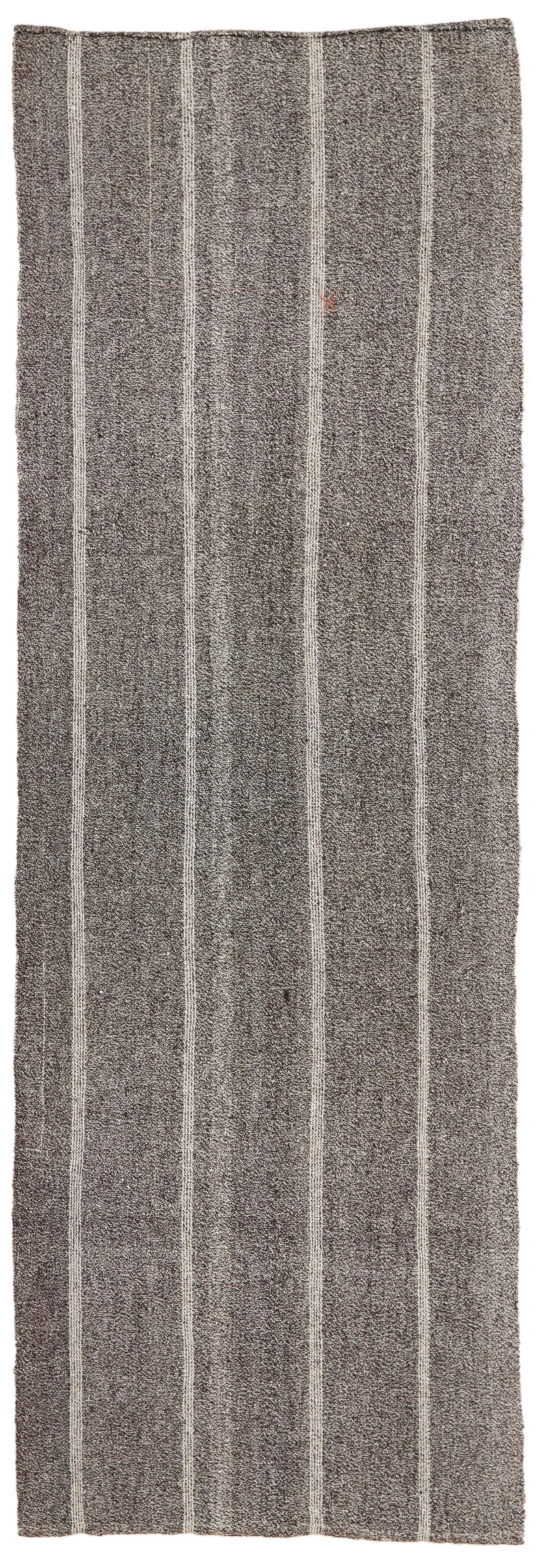 3x10 Brown and Ivory Turkish Tribal Runner