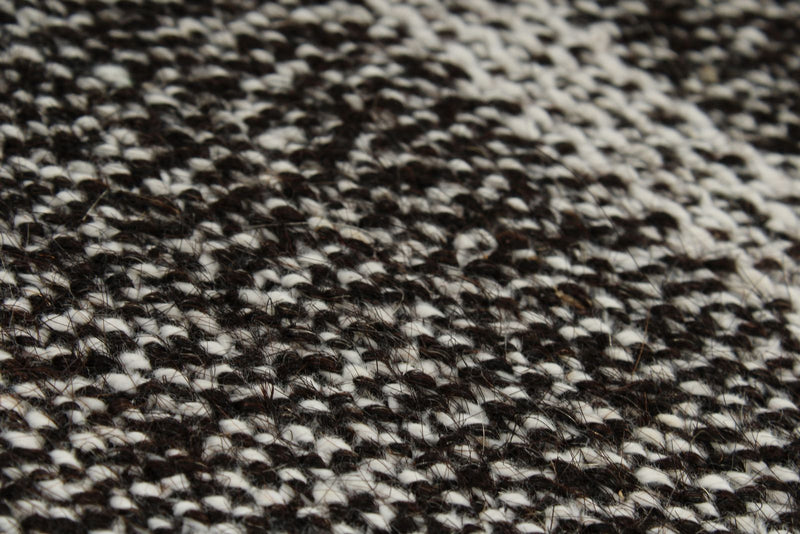 3x10 Brown and Ivory Turkish Tribal Runner