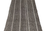 3x10 Brown and Ivory Turkish Tribal Runner