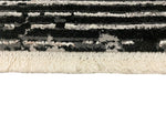 8x10 Gray and Black Turkish Antep Rug