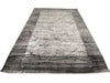 8x10 Gray and Black Turkish Antep Rug