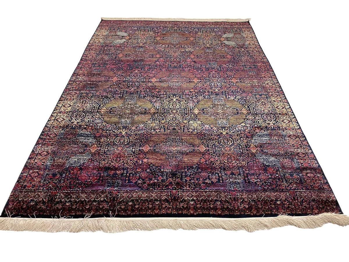 7x10 Multicolor Turkish Antep Rug