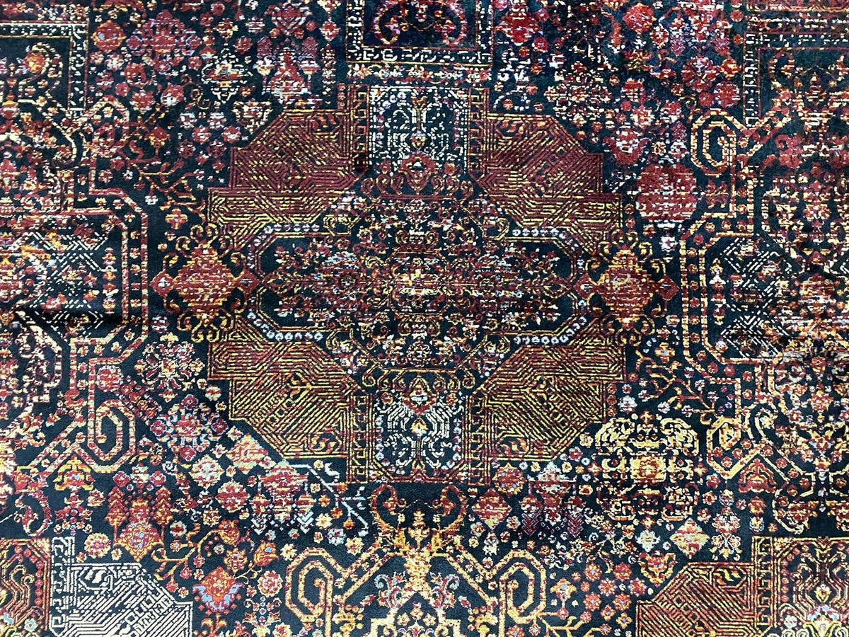 7x10 Multicolor Turkish Antep Rug