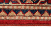 2x3 Red and Ivory Kazak Tribal Rug