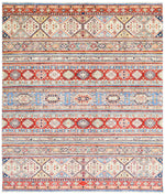 8x9 Multicolor Turkish Tribal Rug