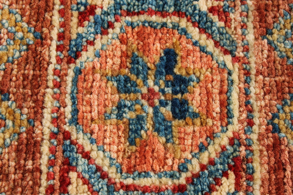 6x8 Multicolor Turkish Tribal Rug