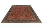 10x13 Red and Navy Anatolian Traditional Rug