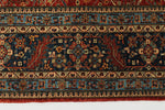 10x13 Red and Navy Anatolian Traditional Rug