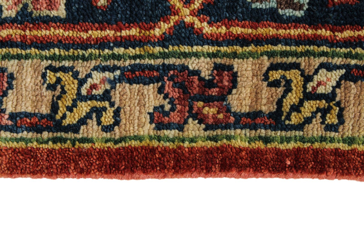 8x10 Red and Navy Anatolian Persian Rug