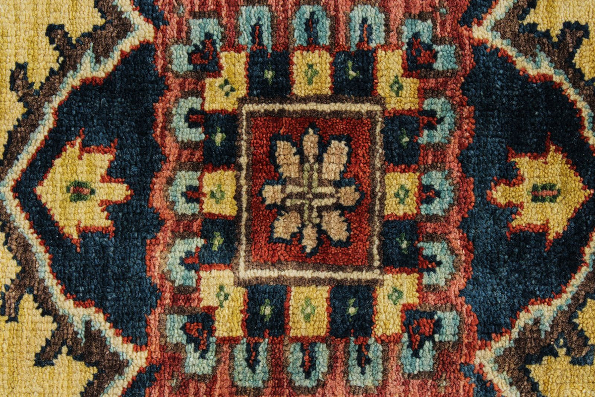 8x10 Red and Navy Anatolian Persian Rug